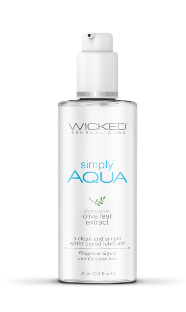 Simply Aqua Fragrance Free Lubricant - 2.3 Fl. Oz.